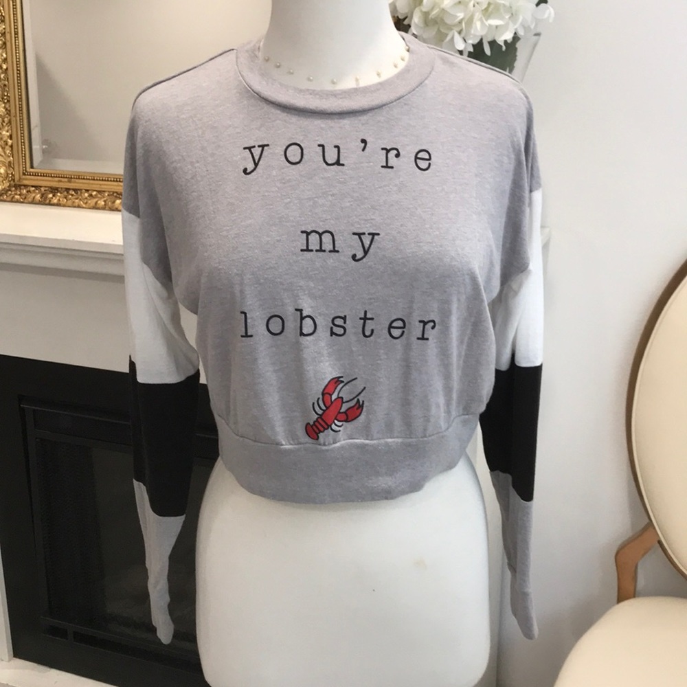 FRIENDS “you’re my lobster” Crop Top
